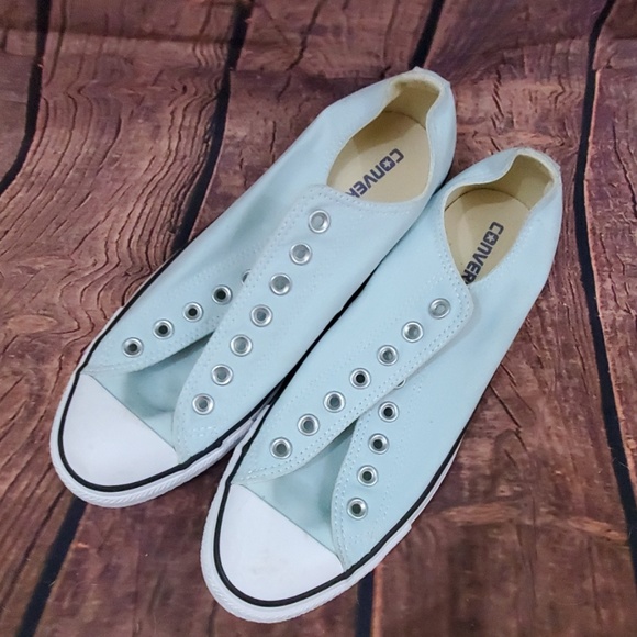 Converse Other - Converse without laces light blue